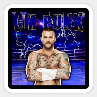 CM PUNK Sticker